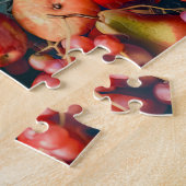 Woman with apples and grapes puzzle (Seite)