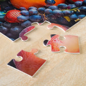 Woman with fruit and floral rose decor puzzle (Seite)