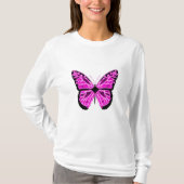 Woman's Butterfly Long Sleeve Shirt (Vorderseite)