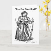 Woman's Friendship Card Karte (Gelbe Blume)