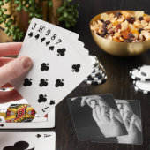 Womans Hands Spielkarten (In Situ)