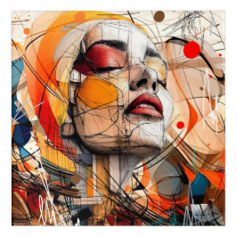 woman's instinct Acrylic Wall Art Acryl Wandkunst