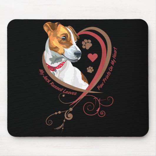 Womans Jack Russell Terrier Shirt Parson Russell T Mousepad (Vorne)