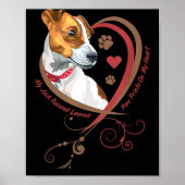 Womans Jack Russell Terrier Shirt Parson Russell T Poster (Vorne)