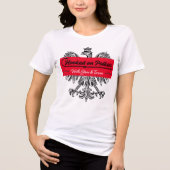 Woman's T-Shirt Tri-Blend Shirt (Vorderseite)