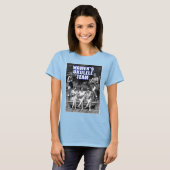 Woman's Uke Team Ladys Ringer T - Shirt (Vorne ganz)