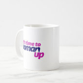 WomanUp Tasse (Vorderseite Links)