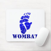 Wombat Abdruck III Mousepad (Mit Mouse)