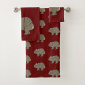 Wombat Badhandtuch Set (Insitu)