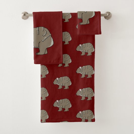 Wombat Badhandtuch Set (Insitu)