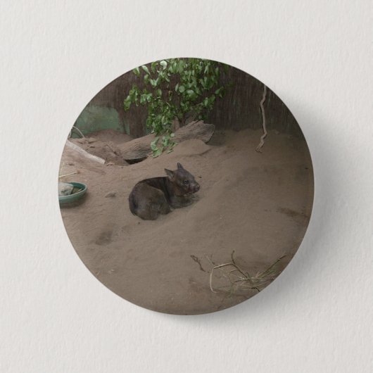 Wombat Button (Vorderseite)