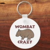 Wombat Crazy III Schlüsselanhänger (Vorderseite)