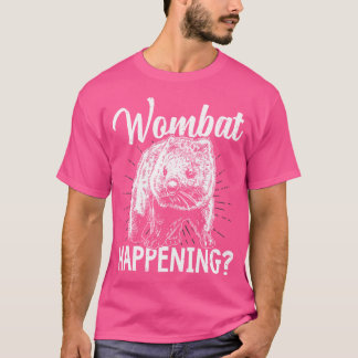 Wombat Ereignis Australian Animals Owner T-Shirt