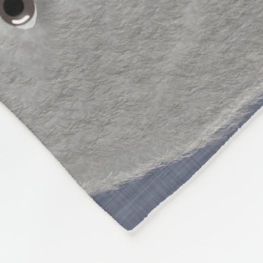 Wombat Fleece-Decke Fleecedecke (Ecke)