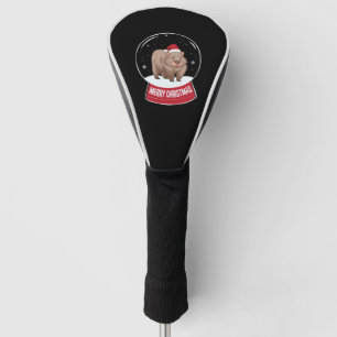 Wombat Frohe Weihnachtsschneeball Golf Headcover