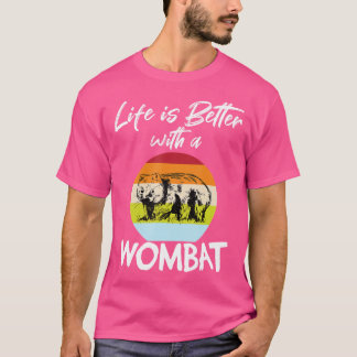 Wombat Funny Animal Lieben Wombat T-Shirt