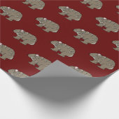 Wombat Geschenkpapier (Ecke)