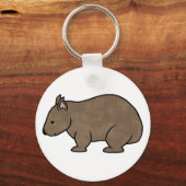 Wombat Graphic Schlüsselanhänger (Vorderseite)