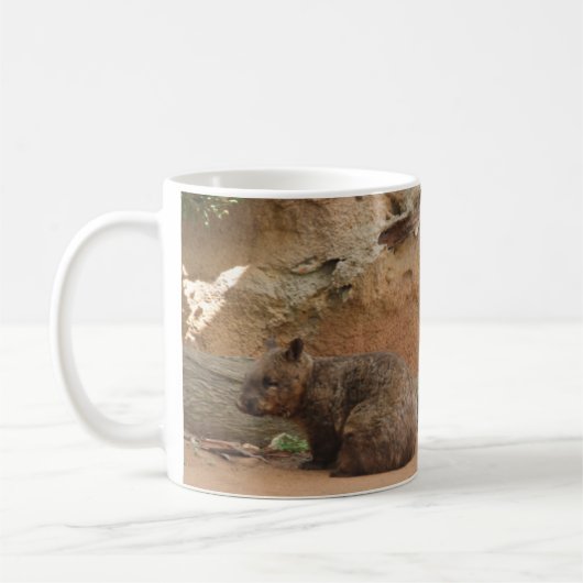 Wombat Himmel Kaffeetasse (Links)