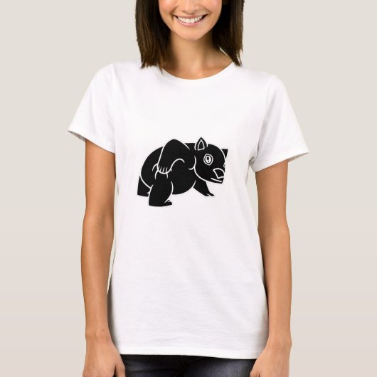 Wombat ist Niedlich T-Shirt (Vorderseite)