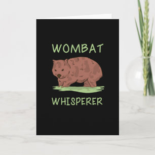 Wombat Karte