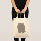Wombat Lebensmittelgeschäft-Tasche Tragetasche (Vorderseite (Produkt))