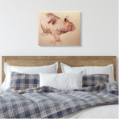 Wombat Leinwanddruck (Insitu (Schlafzimmer))