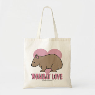 Wombat Liebe II Tragetasche