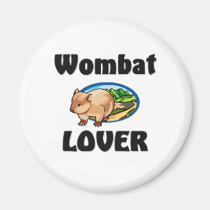 Wombat Liebhaber Magnet