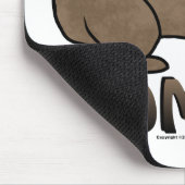 Wombat Logo II Mousepad (Ecke)