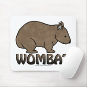 Wombat Logo II Mousepad (Mit Mouse)