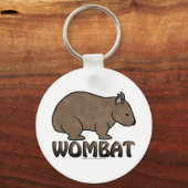 Wombat Logo II Schlüsselanhänger (Vorderseite)