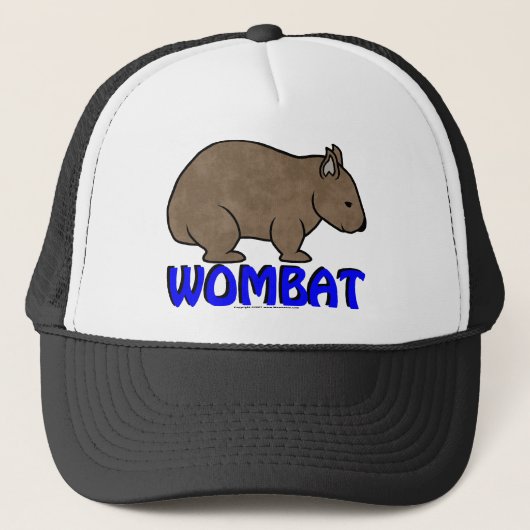 Wombat Logo III Truckerkappe (Vorderseite)