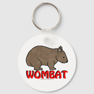 Wombat Logo Schlüsselanhänger