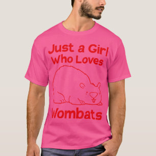 Wombat Marsupial Australia Neuseeland T-Shirt