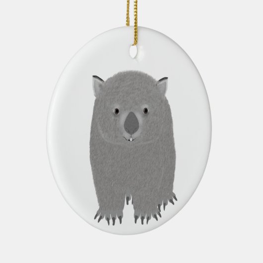 Wombat Ornament (Rechts)