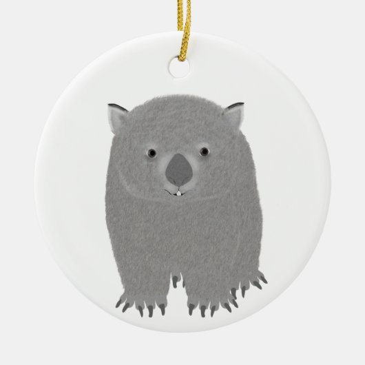 Wombat Ornament (Vorne)