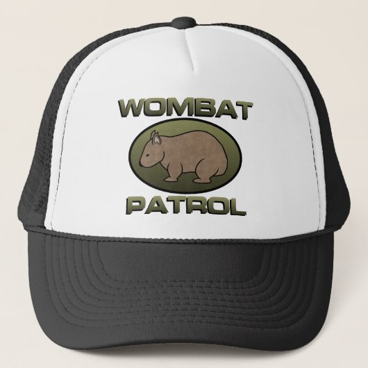 Wombat Patrouille II Truckerkappe (Vorderseite)