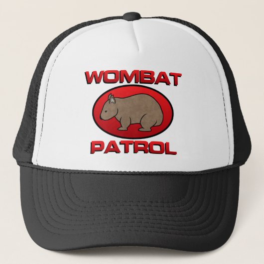 Wombat Patrouille III Truckerkappe (Vorderseite)