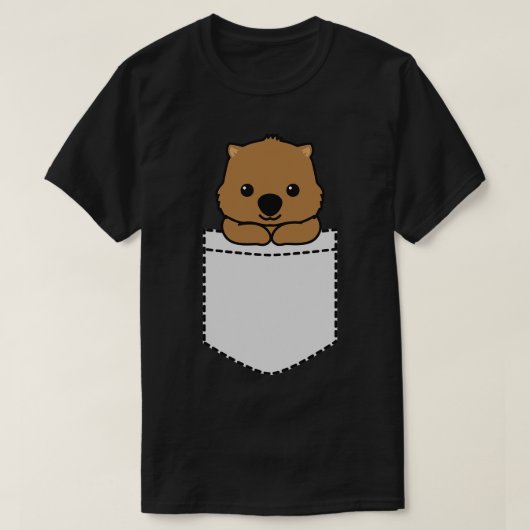 Wombat Pocket T-Shirt (Design vorne)