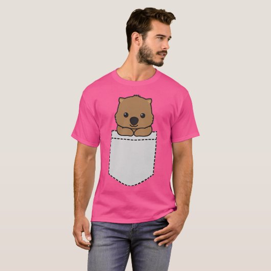 Wombat Pocket T-Shirt (Vorne ganz)