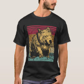 Wombat Retro T-Shirt (Vorderseite)