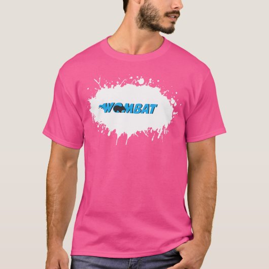 Wombat Splash T-Shirt (Vorderseite)