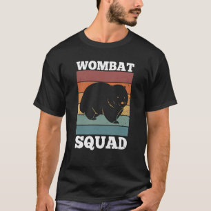 Wombat Squad Nature Rodent Wildtiere T-Shirt