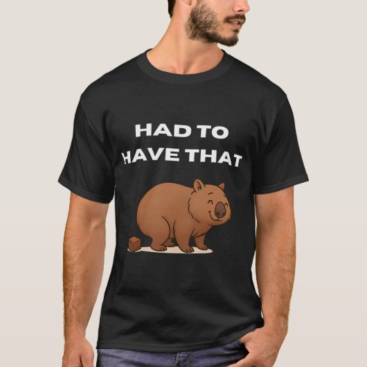 Wombat T-Shirt (Vorderseite)