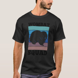Wombat-Truppe Wildtiere Tiere Rodet Natur T-Shirt