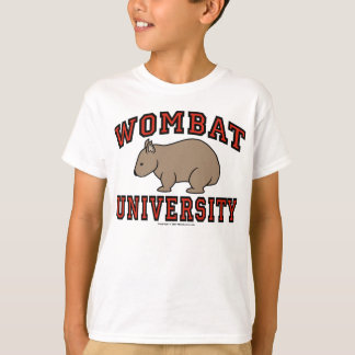 Wombat Universität T-Shirt