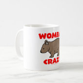 Wombat verrückt kaffeetasse (Vorderseite Links)