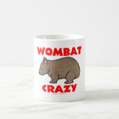 Wombat verrückt kaffeetasse (Mittel)