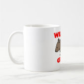 Wombat verrückt kaffeetasse (Links)